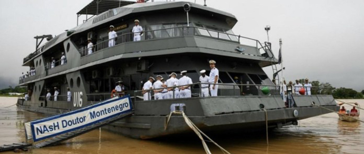 Navio da Marinha encerra temporada no Acre com mais de 15 mil atendimentos