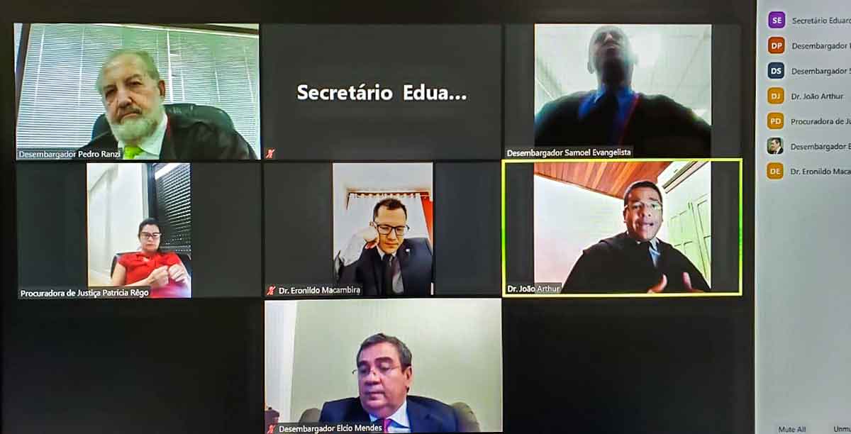 Câmara Criminal realiza primeira sessão virtual com sustentação oral por videoconferência