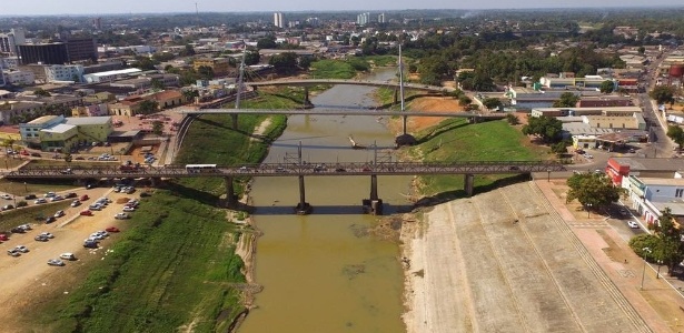 Nível do Rio Acre volta a marcar menos de 3 metros em Rio Branco