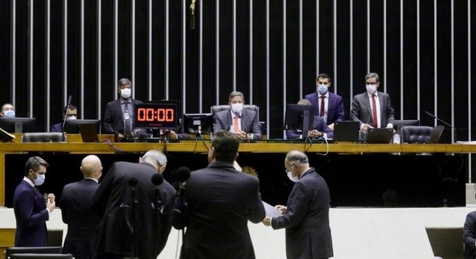 Presidente da Câmara, deputado Arthur Lira (PP - AL), durante sessão NAJARA ARAUJO/CÂMARA DOS DEPUTADOS