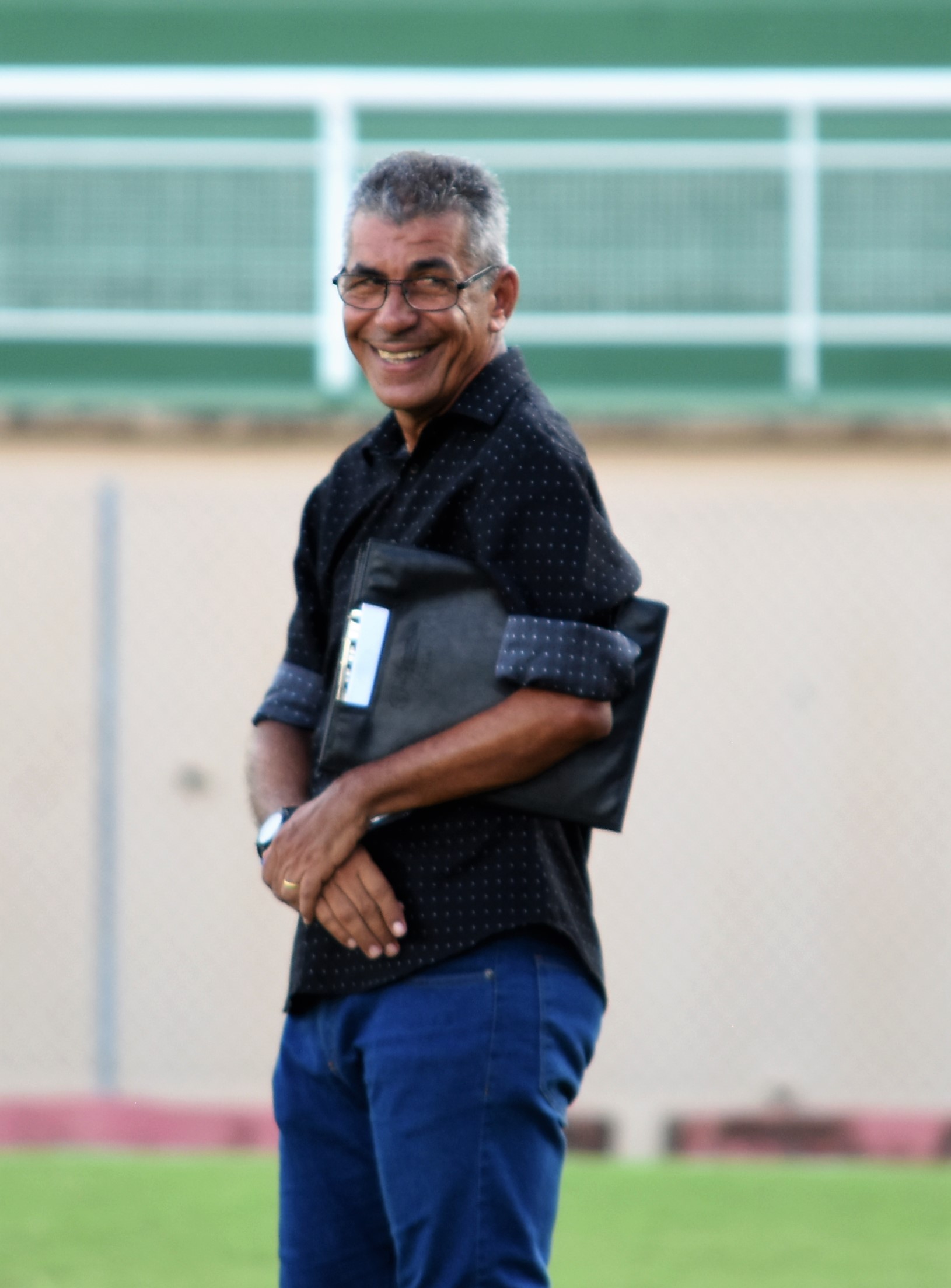 O técnico Paulo Roberto Oliveira espera comandar um trabalho na manhã desta terça-feira, em Porto Velho-RO. Foto/Manoel Façanha