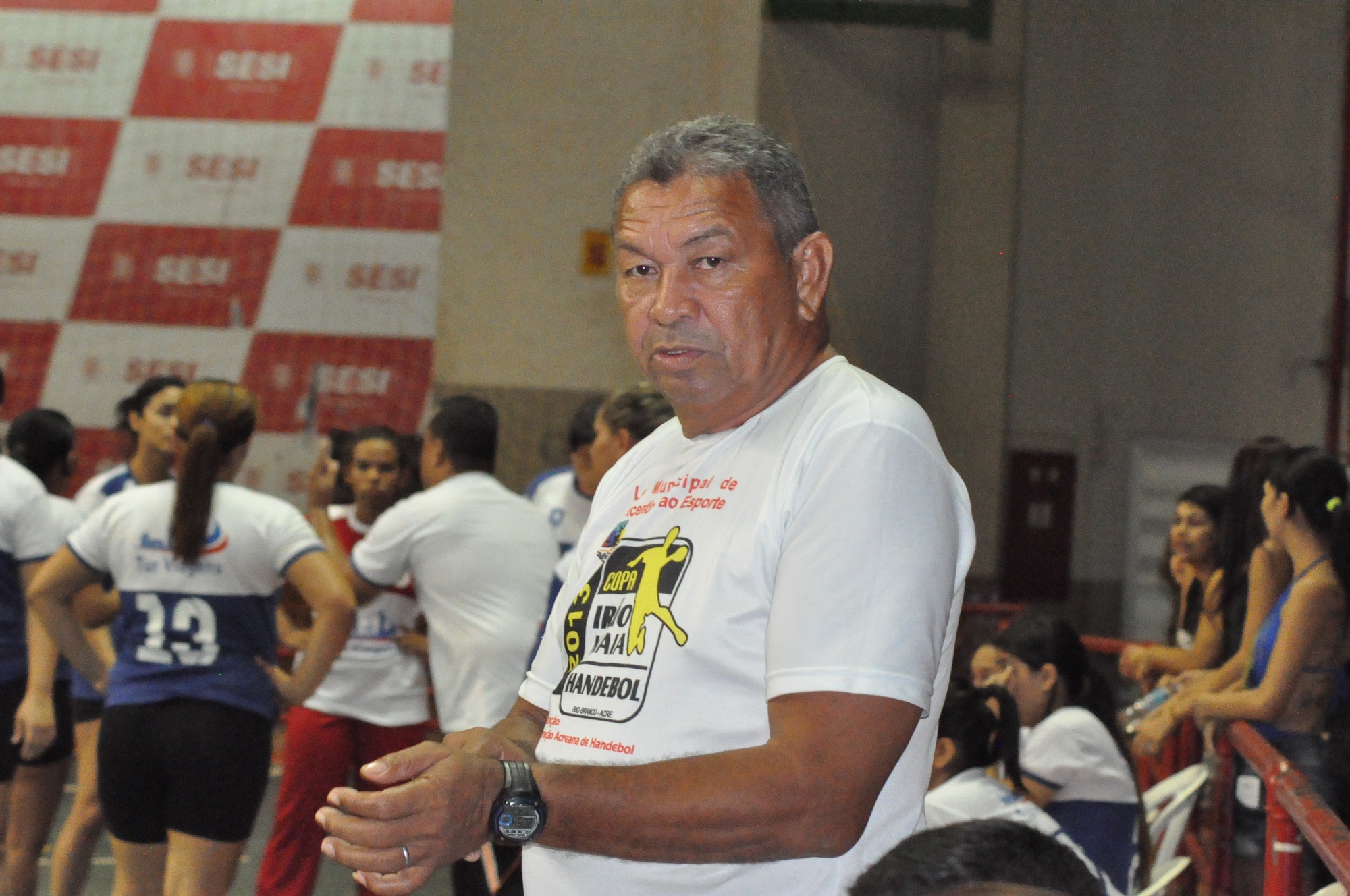 Legenda: Maurício Generoso tem vasta folha de serviço prestados ao desporto acreano. Foto/Manoel Façanha