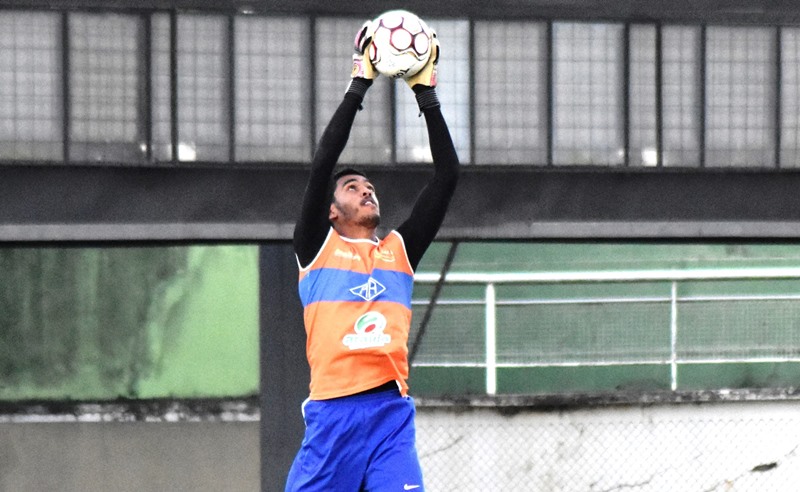O goleiro Luiz Miller acertou sua transferência para o Capital-DF. Foto/Manoel Façanha.