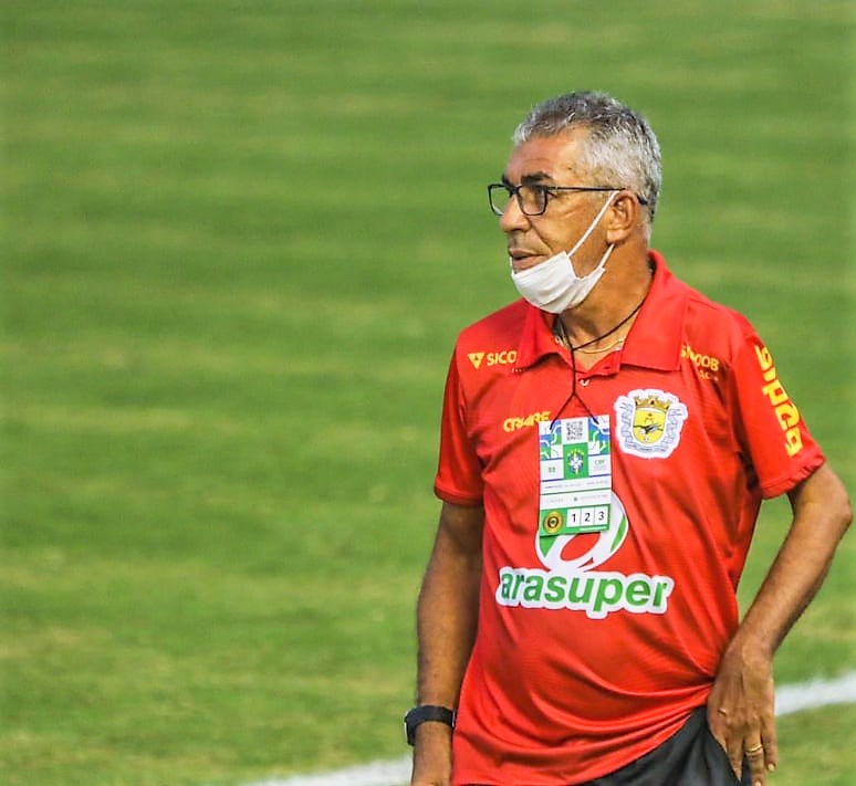 A respeito do Castanhal, o treinador imperialista afirmou que será um adversário competitivo. Foto/Sérgio Vale.