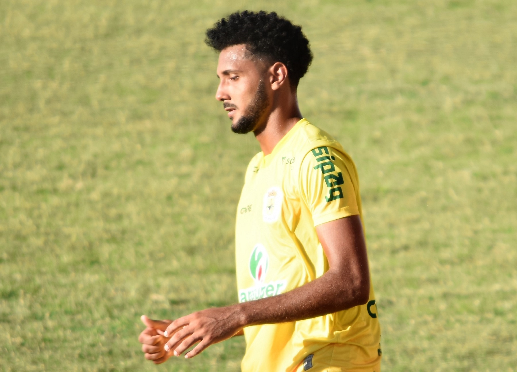 O zagueiro Jô, após passagem pelo Paulistão A3, retorno ao Imperador. Foto/Manoel Façanha