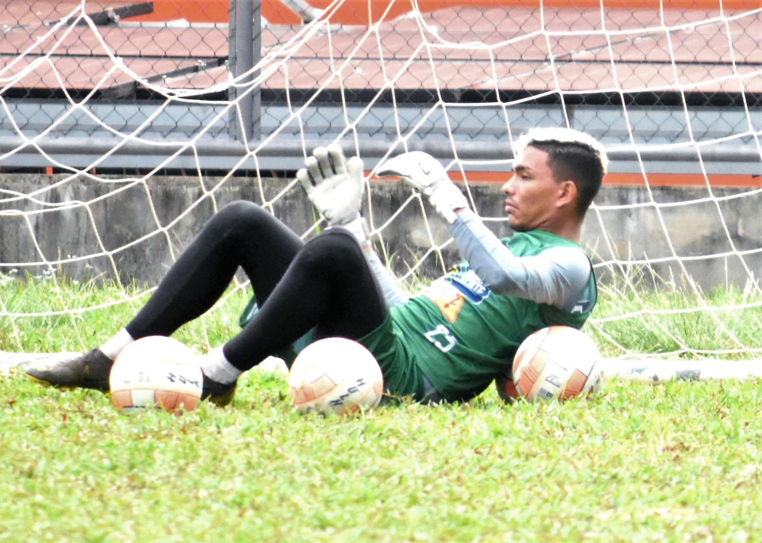 Sensação da Copinha, o goleiro Tomate pode ser emprestado para o Botafogo-RJ. Foto/Manoel Façanha