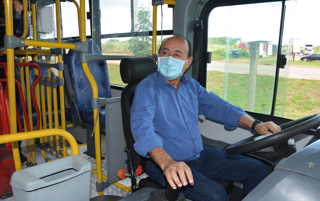 Bocalom: preocupação em melhorar o sistema de transporte coletivo vem desde que ele foi candidato pela primeira vez