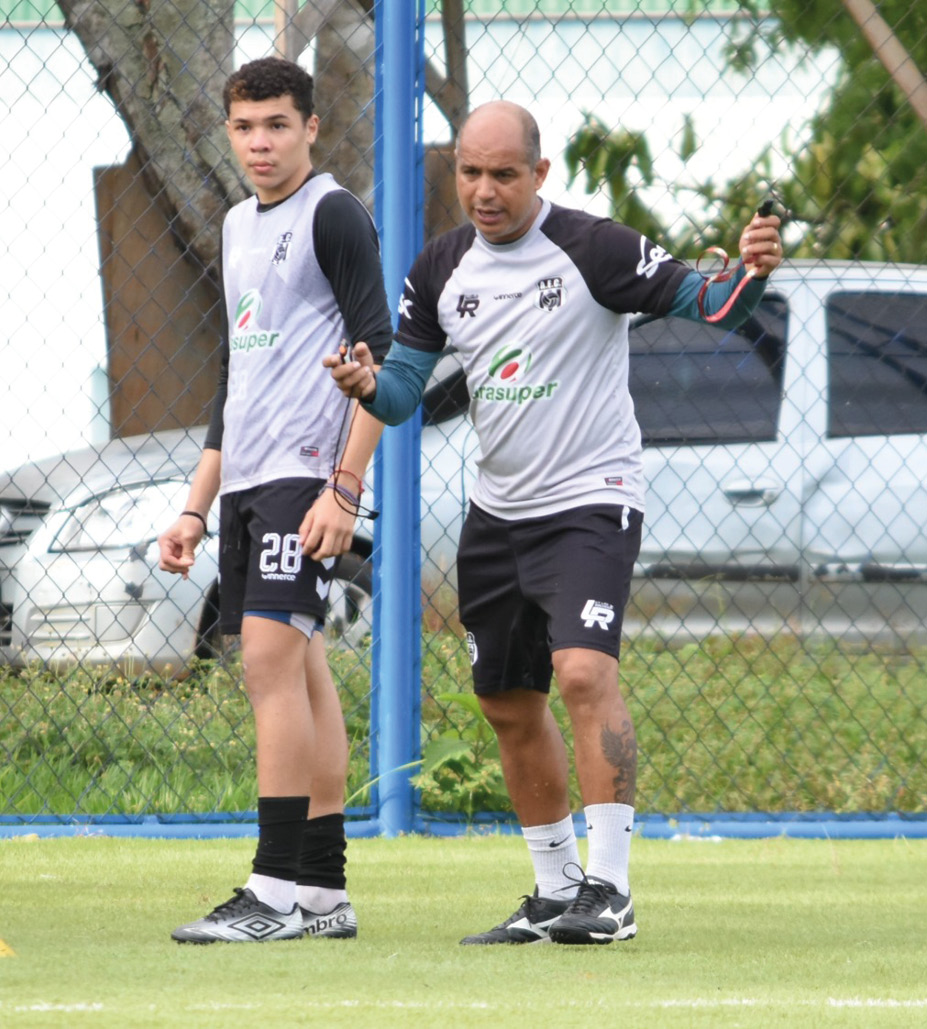 O Andirá/Santa Cruz fechou sua preparação na tarde desta terça-feira (25), no Sesc/Bosque