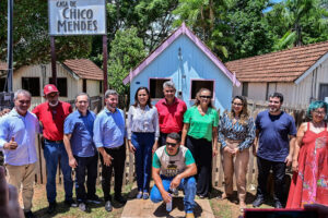 Governadora em exercício, Mailza Assis, participa da reabertura da Casa de Chico Mendes em Xapuri