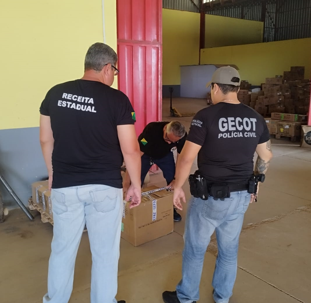 policia-civil-do-acre-apreende-carga-de-linha-chilena-em-operacao-contra-sonegacao-fiscal