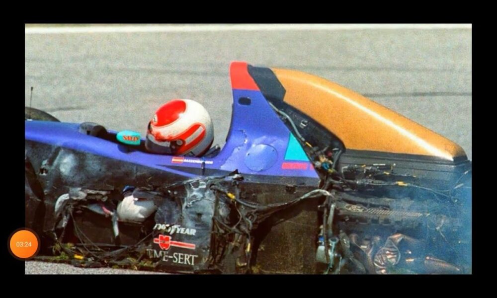 roland-ratzenberger-e-barrichello:-relembre-acidentes-em-imola-antes-de-senna