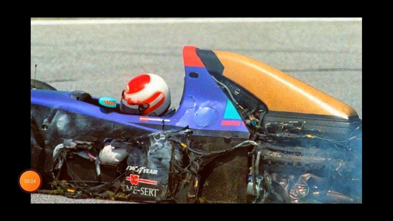 roland-ratzenberger-e-barrichello:-relembre-acidentes-em-imola-antes-de-senna