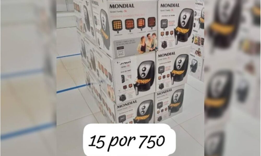 gangue-usa-influencers-e-engana-clientes:-“15-airfryers-por-r$-750”