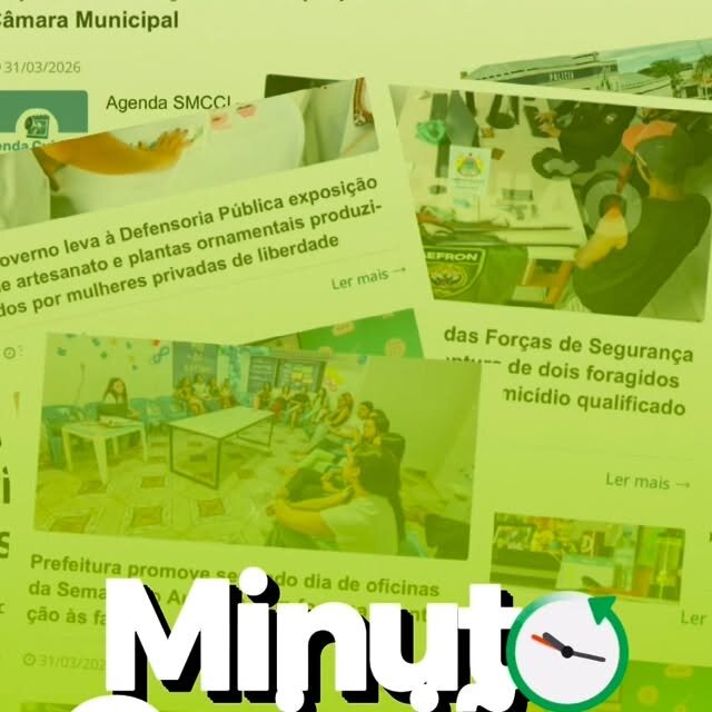 MINUTO OPINIÃO❗️ Com @andressatheles O Ministério da Saúde abriu mais...