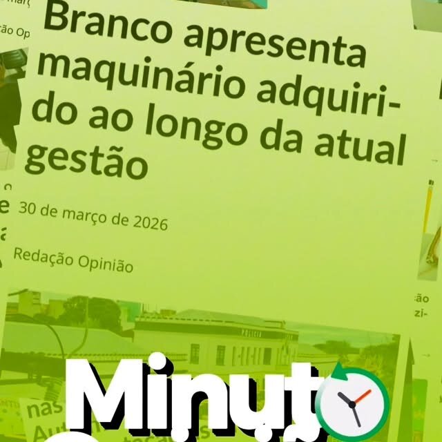MINUTO OPINIÃO❗️ Com @andressatheles Uma forte chuva na tarde desta...